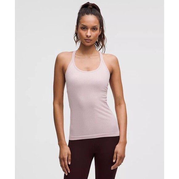 Lululemon Ebb to Street Tank Light Pink - Picture 1 of 4
